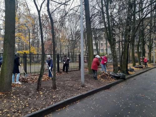 Октябрьский субботник.